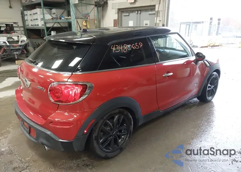 2013 Mini Paceman Cooper S z USA, uszkodzony, nr VIN WMWSS7C5XDWN52110